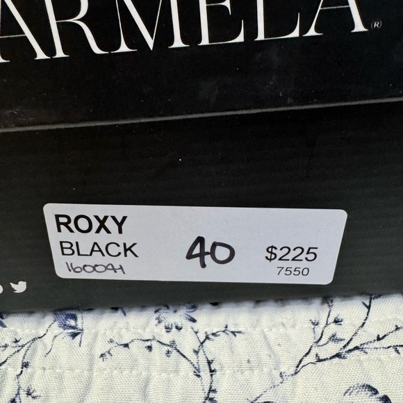 NIB Carmela Tall Black Leather Boots - Picture 9 of 10